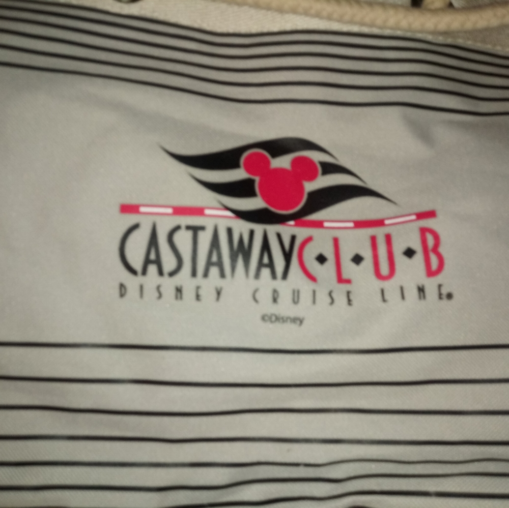 Disney cruise line castaway Club bag